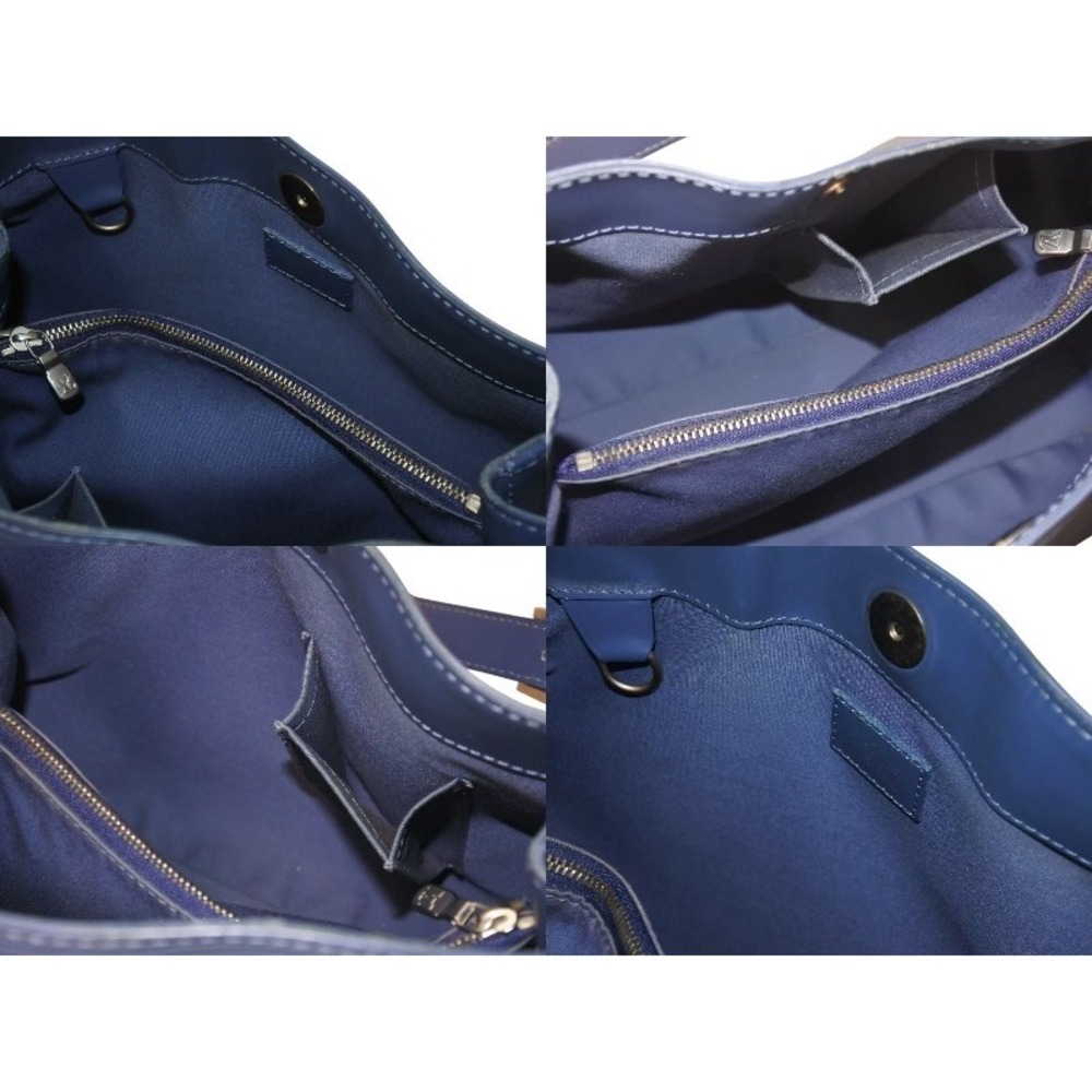 LOUIS VUITTON Epi Mandala Shoulder Bag Leather Blue - Picture 9 of 9